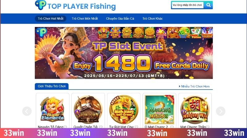 Bắn cá online 33WIN - Trải nghiệm câu cá săn xu giá trị 3 Các loại cá xuất hiện phong phú trên màn hình