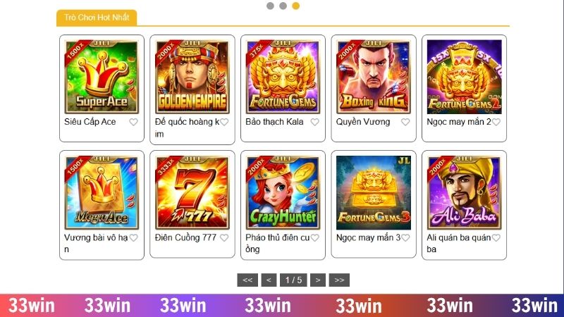 Nổ hũ online 33WIN - Vừa giải trí vừa săn ngay jackpot khủng 2 Luật chơi đơn giản của nổ hũ trực tuyến